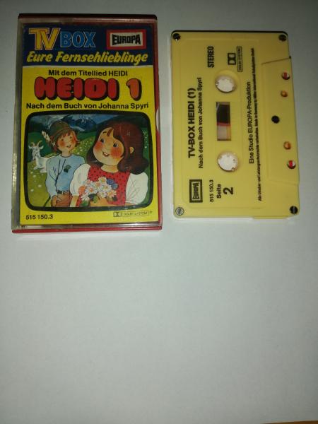 Heidi Folge 1 5-fach Silber geschraubt Gelb TV Box Eure Fernsehlieblinge 515150.3 Europa( Innencover minimal eingerissen)