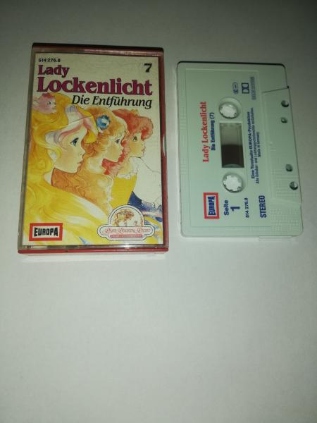 Lady Lockenlicht Folge 7 Die Entführung Weiß mit Blau Roten Druck 514276.8 Europa