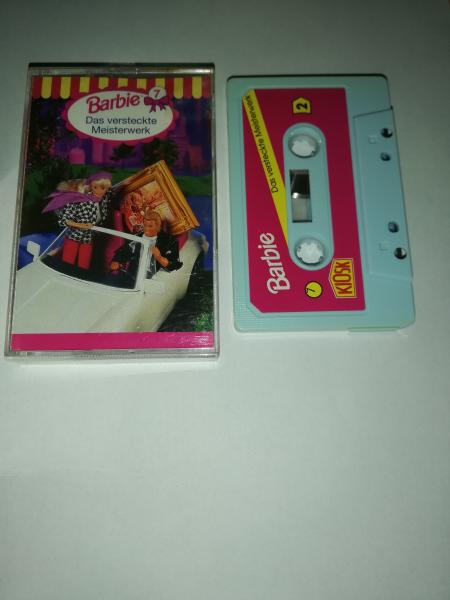 Barbie Folge 7 Das versteckte Meisterwerk Weiß mit Pinken Aufkleber 4.27207 Kiosk