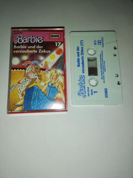 Barbie Folge 17 Barbie und der verzauberte Zirkus Weiß mit Blauen Druck 515278.0 Europa(Innencover beschrieben)