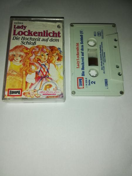 Lady Lockenlicht Folge 6 Die Hochzeit auf dem Schloß 4-fach Silber geschraubt Weiß mit Rot Blauen Druck 514228.8 Europa