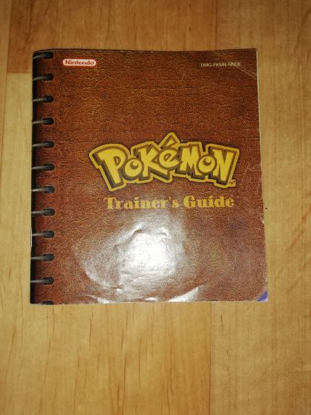 Nintendo Gameboy Pokemon Trainer`s Guide