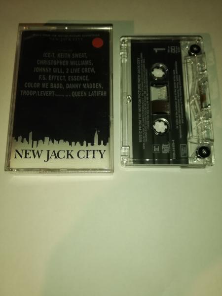 New Jack City Music from the Motion Picture Soundtrack transparent 7599-24409-4 Giant Made in Germany