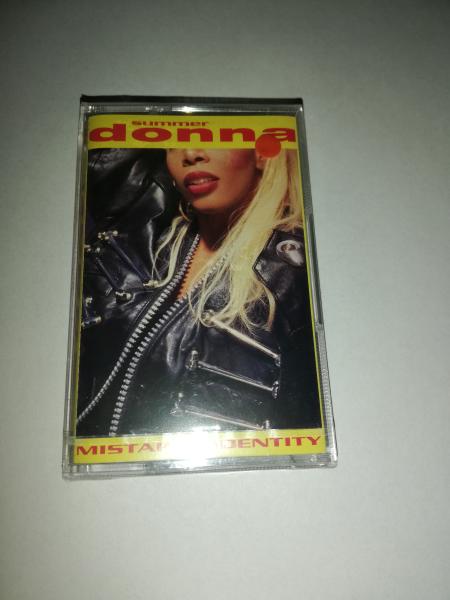 Donna Summer Mistaken Identity Transparent 1991 Warner Bros.Records WEA 9031-75159-4 Originalverpackt