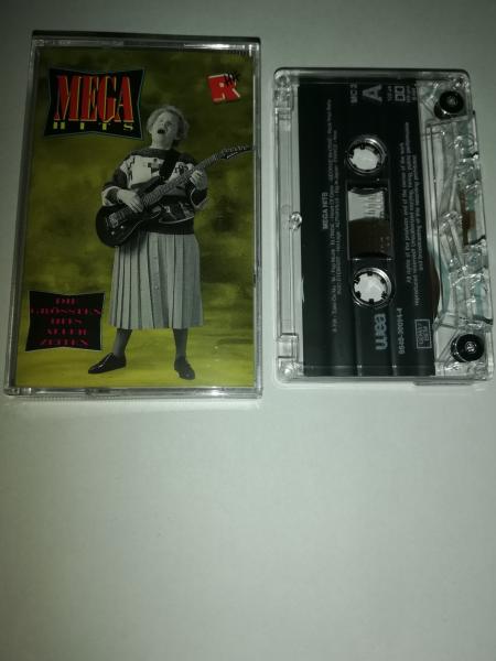 Mega Hits Die Grössten Hits aller Zeiten MC2 Transparent WEA 9548-30094-4