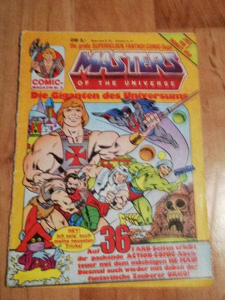 Masters of the Universe Comic Mazazin Nr.5 Mattel aus dem Jahre 1985 im gebrauchten Zustand