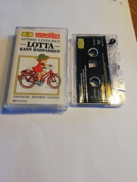 Lotta kann Radfahren Transparent mit weißen Druck 437579-4 Deutsche Grammophon