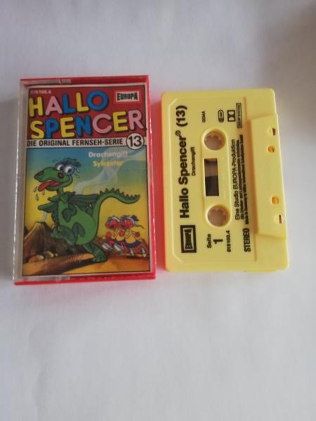 Hallo Spencer Folge 13 Drachengift/Sylvester  Gelb 515186.4 Europa(Innencover bemalt)