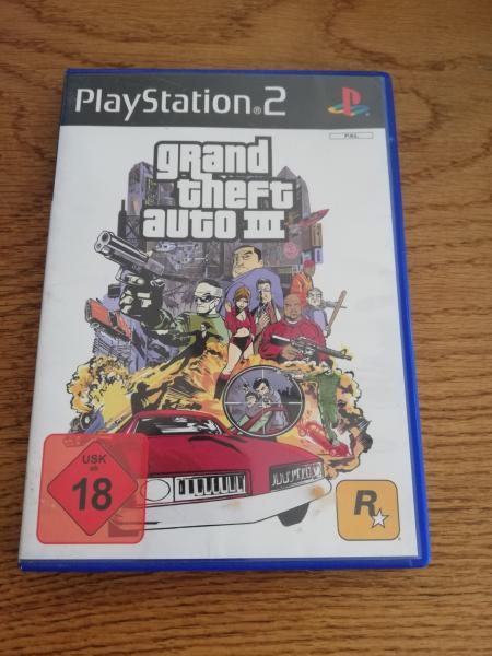 Grand Theft Auto III Playstation 2 komplett mit Anleitung SLES 50330 USK ab 18 Jahren