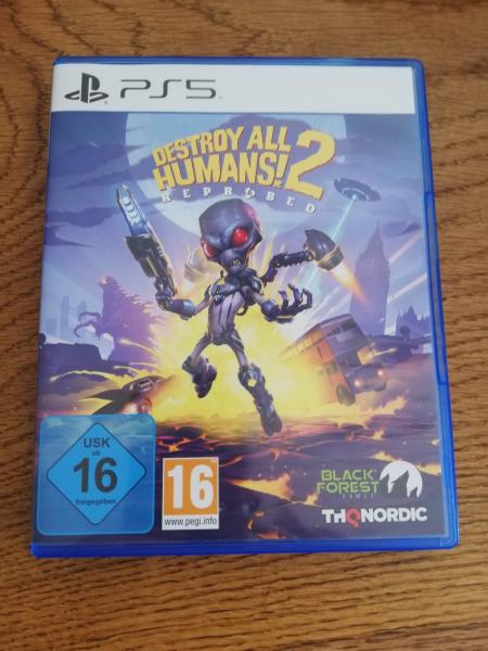 Destroy All Humans 2 Reprobed Playstation 5 USK ab 16 Jahren
