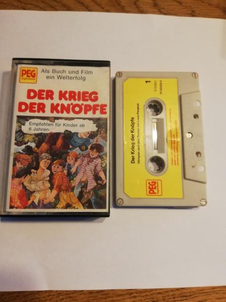 Der Krieg der Knöpfe 5-fach Silber geschraubt Grau mit Gelben Aufkleber 10 32223-3 PEG
