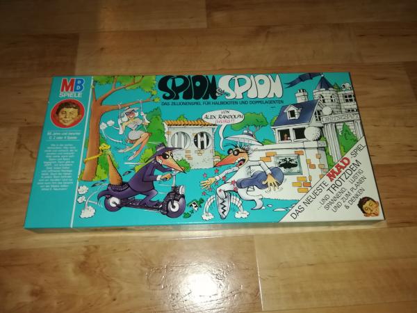 Spion & Spion Das Neueste Mad-Spiel komplett in sehr guten Zustand 424900 MB Spiele aus dem Jahre 1986
