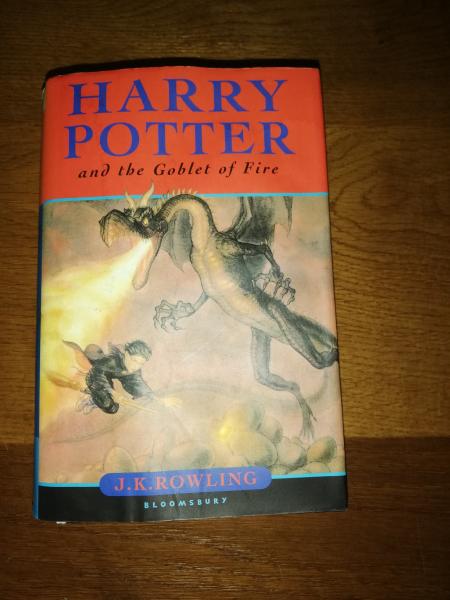 Harry Potter and the Gablet of Fire Hardcover Bloomsbury Erstauflage in Englischer Ausgabe