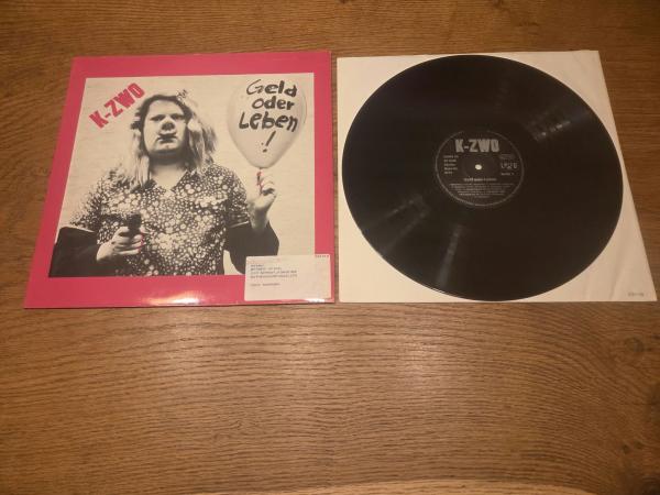 K-ZWO – Geld Oder Leben 1985 Leico Records – LEICO-8174 Deutsche Pressung NM/VG+