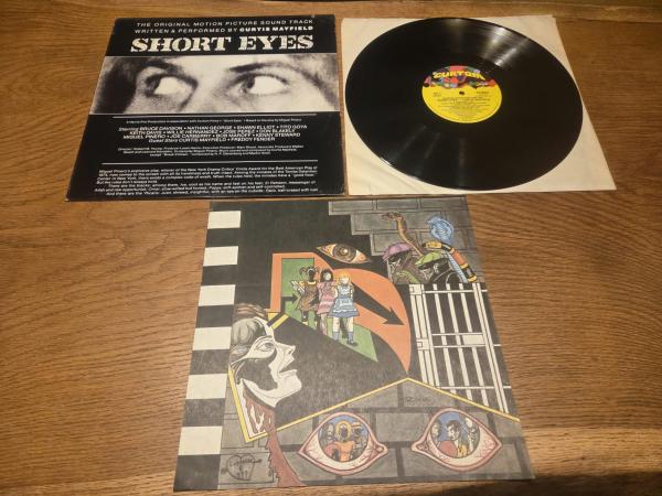 Curtis Mayfield – Short Eyes - The Original Picture Soundtrack Curtis Mayfield 1977 Curtom – CU 5017 US Pressung NM/VG+