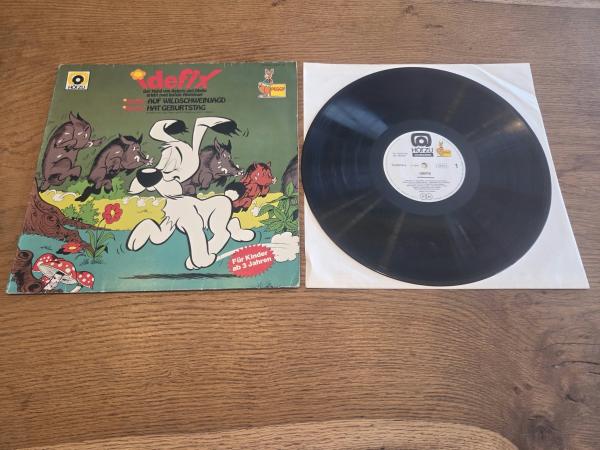 Idefix Auf Wildschweinjagd/Hat Geburtstag-Jörg Ritter 1975 Peggy Hörzu 1022519-4 Deutsche Pressung VG+/VG