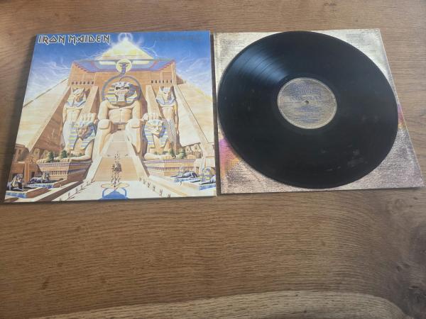 Iron Maiden Powerslave 1984 EMI 1C 064 240200 1 Europäische Pressung VG/VG+