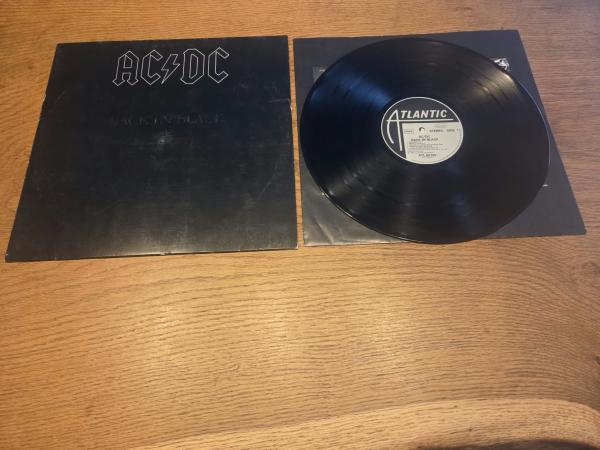 AC/DC Back in Black Atlantic 1980 ATL 50 735 Deutsche Pressung VG/VG+