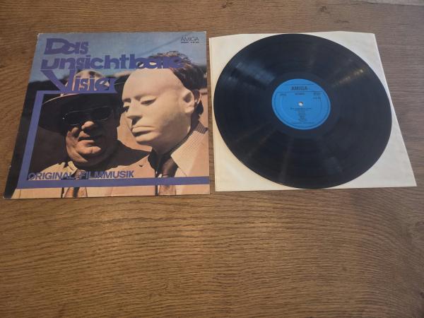Das Unsichtbare Visier- (Original-Filmmusik) Walter Kubiczeck 1979 AMIGA – 8 55 655 DDR Pressung NM/VG+