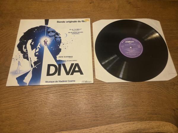 Diva (Bande Originale Du Film) Vladimir Cosma 1981 	Milan – A 120 061 Deutsche Pressung NM/VG+
