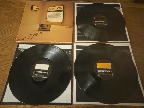 Can – Sacrilege 1997 Mute – MUTE 9033-1, Mute – 9033-1 Dreifach LP US Pressung VG+/VG+