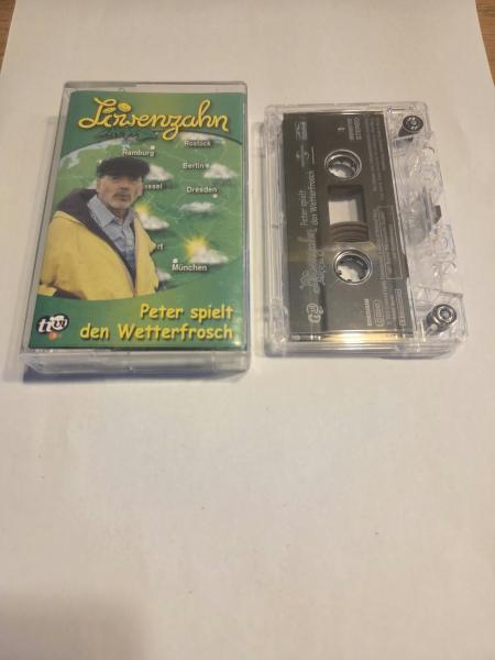 Löwenzahn Peter spielt den Wetterfrosch Transparent mit Weißen Druck 060249871191 Karussell