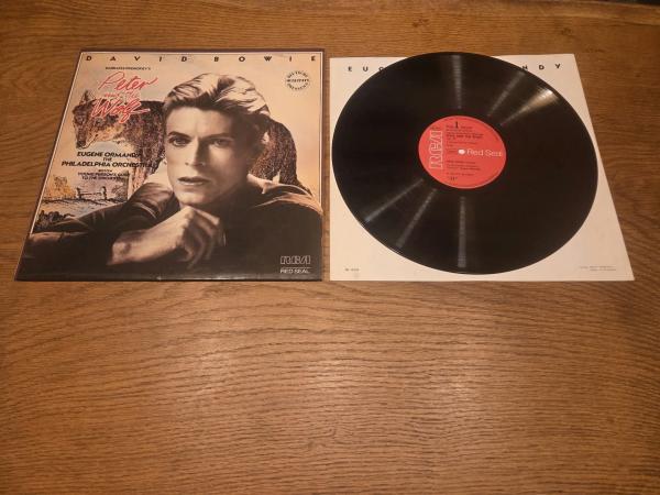David Bowie Narrates Prokofiev / Eugene Ormandy & The Philadelphia Orchestra Perform Britten – Peter And The Wolf / Young Person's Guide To The Orchestra 1979 RCA RL 12743 Deutsche Pressung NM/VG+