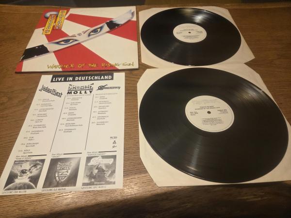 Tokyo Blade – Warrior Of The Rising Sun 1985 Raw Power – RAW LP 005 Doppel LP UK Pressung NM/VG+