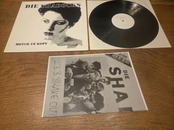 Die Shadocks* – Motor Im Kopf 2012 WSDP – WSDP 121 Limited Edition, White Label, Stamped incl Poster Deutsche Pressung NM/VG+