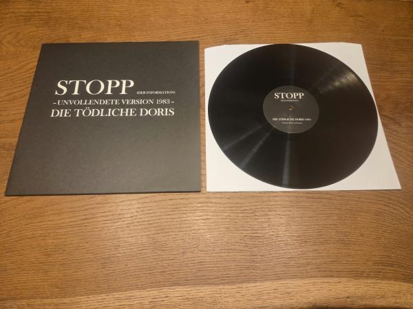 Die Tödliche Doris – Stopp (Der Information) - Unvollendete Version 1983 2013 Squoodge Records – SR #17.102 Limited Edition Deutsche Pressung NM/NM
