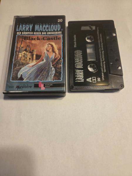 Larry Maccloud Folge 20 Black-Castle 5-fach Schwarz geschraubt Schwarz mit Silbernen Druck Tonstudio Braun