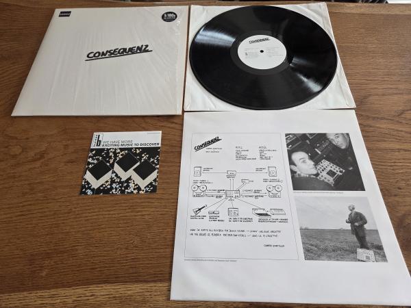Conrad Schnitzler + Wolf Sequenza – Consequenz 2012 Bureau B – BB 121 Deutsche Pressung