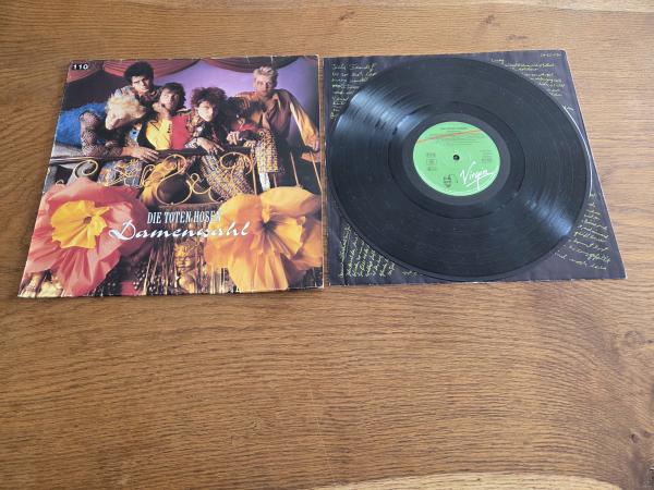 Die Toten Hosen Damenwahl 1986 Totenkopf 207822-630 Deutsche Pressung VG+/VG+