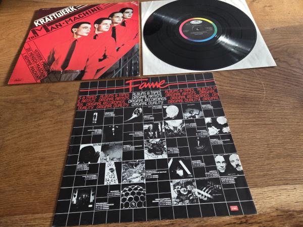 Kraftwerk – The Man Machine 1978 Fame – 1A 038-15 7597 1, Capitol Records – 1A 038 15 7597 1 Europäische Pressung VG/VG+