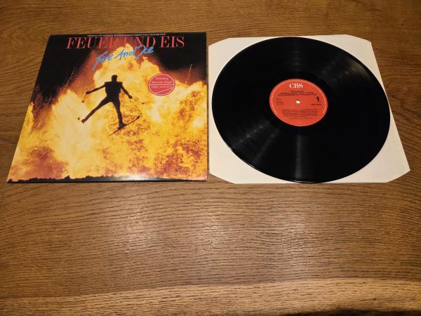 Feuer und Eis Original Soundtrack 1986 CBS 70294 Deutsche Pressung NM/VG+