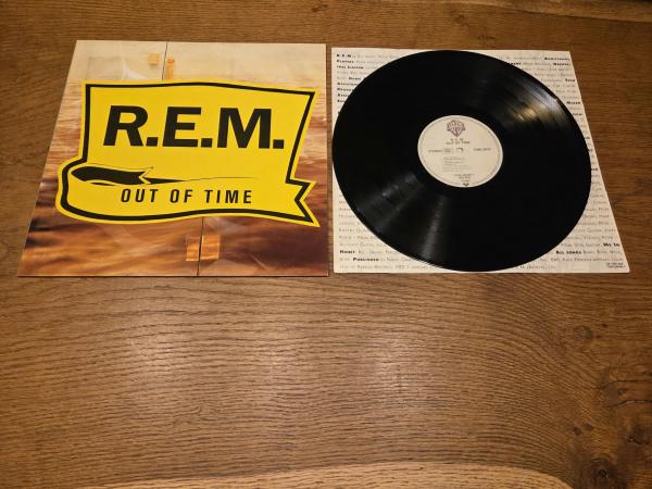 R.E.M-Out of Time 1991 Warner Bros. Records 7599-26496-1 WX 404 Deutsche Pressung VG+/VG+