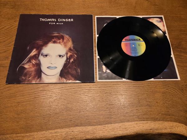 Thomas Dinger – Für Mich 1982 Telefunken – 6.25126 AP Deutsche Pressung VG/VG+