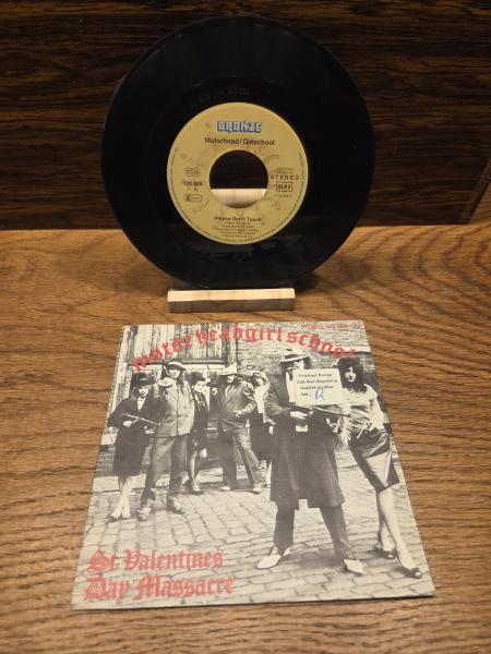 Motörhead / Girlschool – St. Valentine's Day Massacre 1981 Bronze – 102 886 Deutsche Pressung(Aufkleber auf Frontcover)