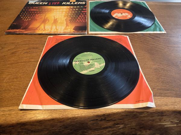 Queen Live Killers 1979 EMI Electrola 1C164-62792/93 Deutsche Pressung Doppel LP VG+/VG