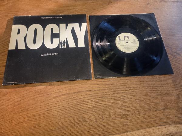 Rocky Bill Conti ‎– Rocky (Original Motion Picture Score) 1977 United Artists Records ‎– 30 039 Deutsche Pressung VG/VG