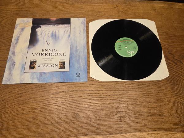 Ennio Morricone – The Mission Original Soundtrack From The Film 1986 Virgin – 207 994 Deutsche Pressung NM/VG+
