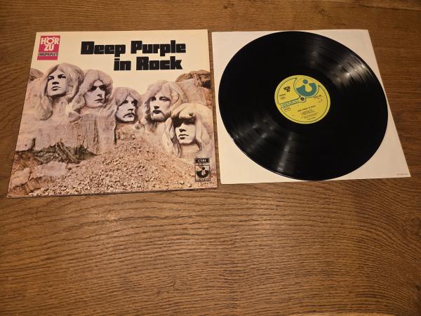 Deep Purple in Rock Hörzu 1970 Harvest SHZE 288 Deutsche Pressung VG+/VG+
