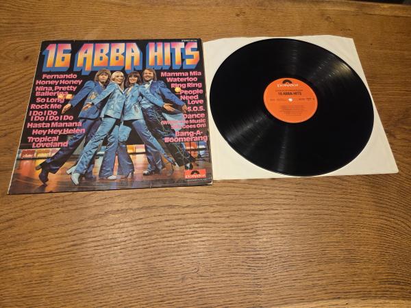 ABBA – 16 ABBA Hits 1976 Polydor – 65 019 Club Edition, Stereo, Red Labels Deutsche Pressung VG/VG+