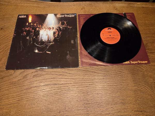 ABBA- Super Trouper 1980 Polydor 2344162 Deutsche Pressung VG+/VG