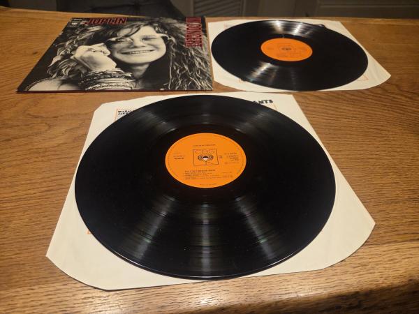 Janis Joplin – Joplin In Concert 1972 CBS – S 67241 Orange Walking Eye Labels Doppel LP Europäische Pressung VG+/VG+