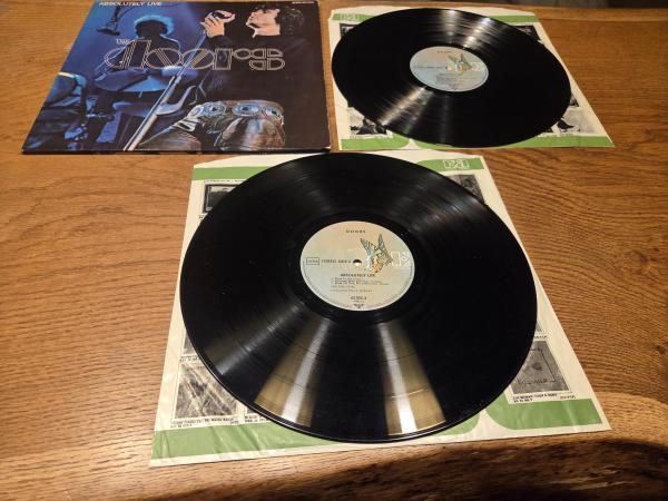 The Doors Absolutely Live 1973 Elektra 62005 A EKS 9002 Deutsche Pressung VG/VG+