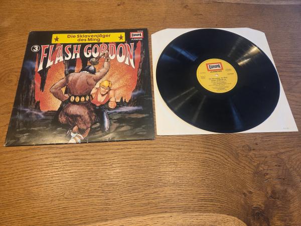 Flash Gordon Folge 3 - Die Sklavenjäger Des Ming 1982 Europa – 115 710.8 Deutsche Pressung VG/VG+