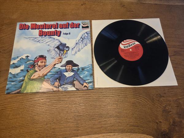 Die Meuterei auf der Bounty Folge 2 1973 Zebra 91.285 Deutsche Pressung VG+/VG+