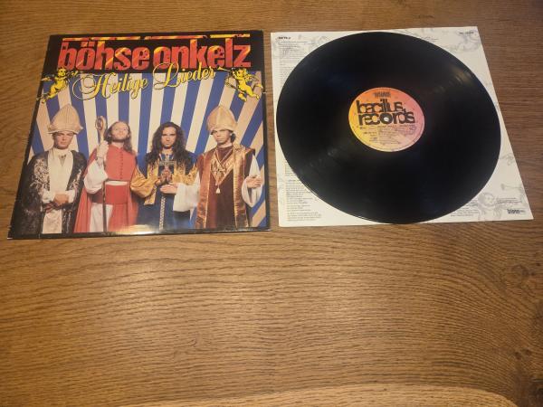 Böhse Onkelz Heilige Lieder 1992 Bellaphon 260.09.072 Deutsche Pressung VG+/VG+