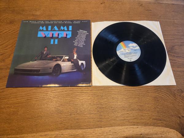 Miami Vice II New Music from the Television Series Miami Vice 1986 MCA Records 254445-1 Deutsche Pressung NM/VG+